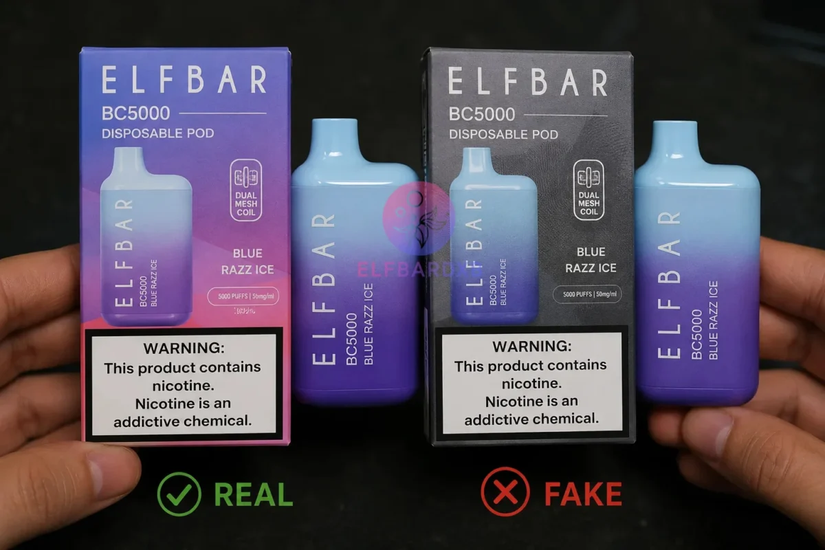 Spotting a Fake ElfBar