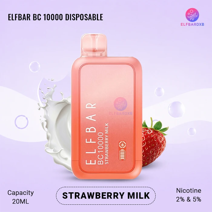 strawberry milk disposable vape ELFBAR BC 10000 Puffs Options:Lemon Cola Dynavap Parts Stay Lit Smoke Shop,
