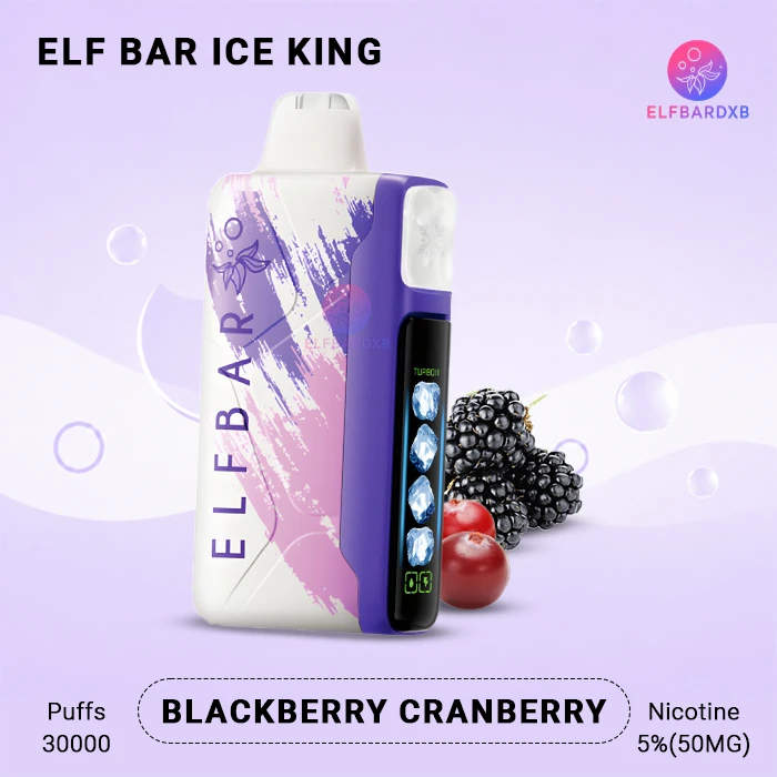 ELFBAR Blackberry Cranberry Ice King 30K Puffs