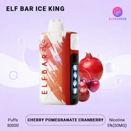 ELFBAR Cherry Pomegranate Cranberry Ice King 30000 Puffs