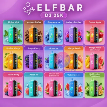 ELFBAR D3 25000 Puffs – Buy Online In Dubai, UAE