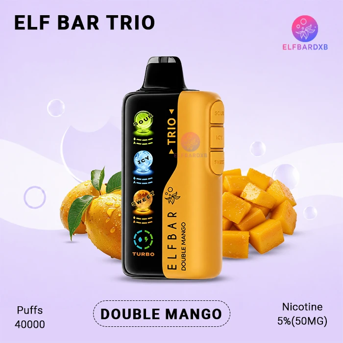ELFBAR Trio Double Mango 40000