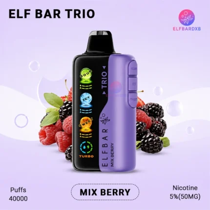 ELFBAR Trio Mix Berry 40000 Puffs