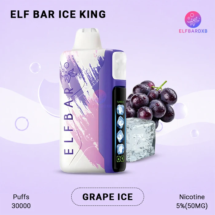 ELFBAR Ice King 30K Puffs Grape Ice