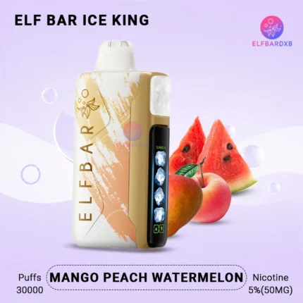 ELFBAR Mango Peach Watermelon Ice King 30000 Puffs