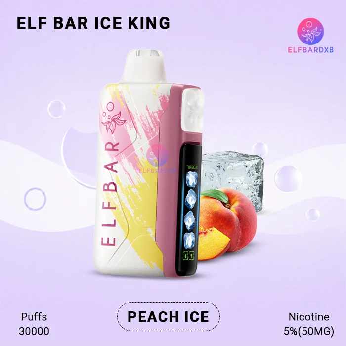 ELFBAR Ice King 30K Puffs Peach Ice