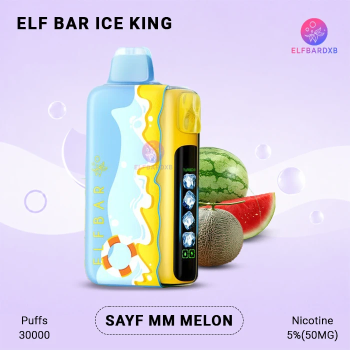ELFBAR Sayf MM Melon Ice King 30000 Puffs