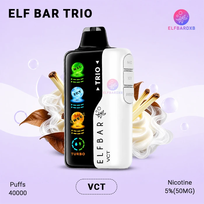 ELFBAR Trio Vct 40000 Puffs Disposable Vape