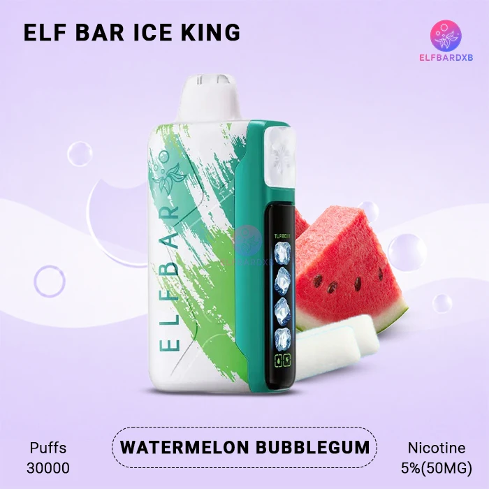 ELFBAR Watermelon Bubble Gum Ice King 30000 Puffs